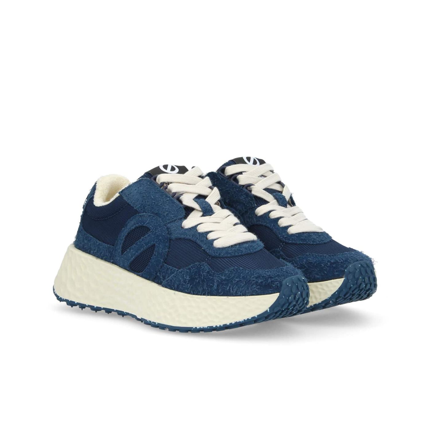 CARTER JOGGER W  -  KNIT/H.SUEDE  - BLU MARINO